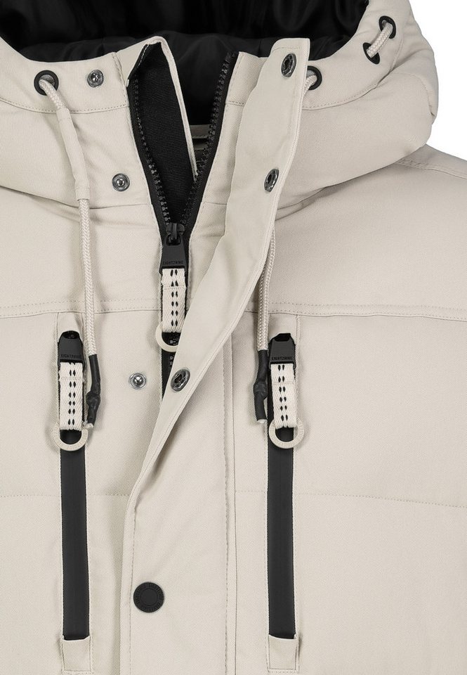 SUBLEVEL Steppjacke Herren Winterjacke Übergangsjacke Jacke Warm Modern mit Kapuze – Bild 5 von 5