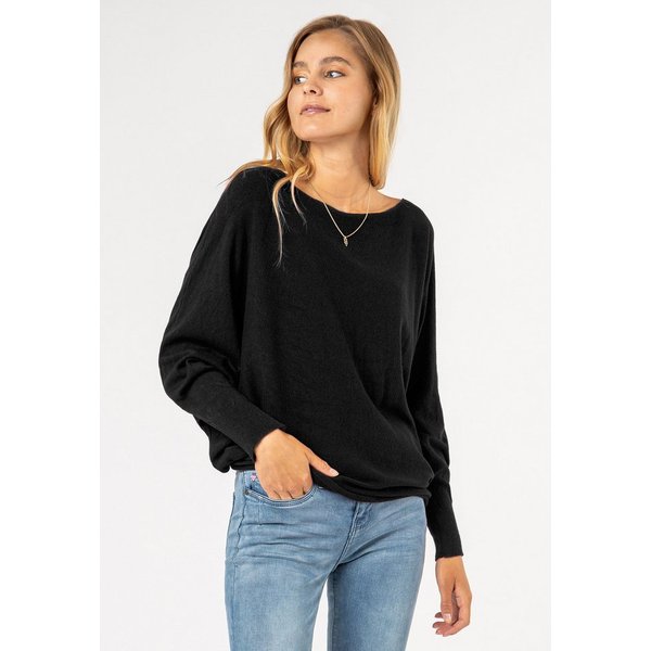 SUBLEVEL Strickpullover Strickpullover Fledermaus