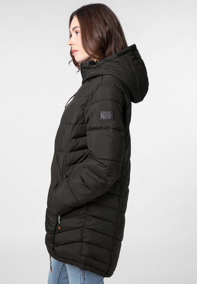 SUBLEVEL Wintermantel Steppmantel tailliert warm wattiert – Bild 4 von 5