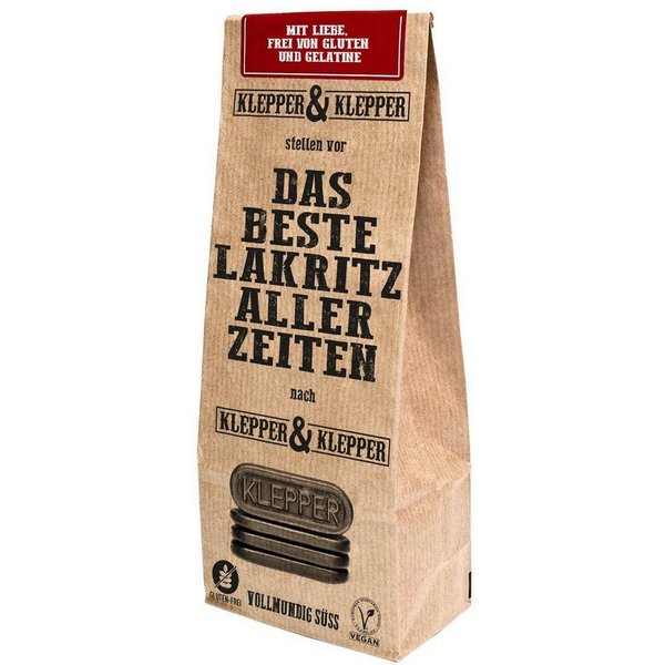 Klepper & Klepper Süßigkeit Klepper & Klepper „Das Beste Lakritz Aller Zeiten“ Vollmundig‑Süß 200g
