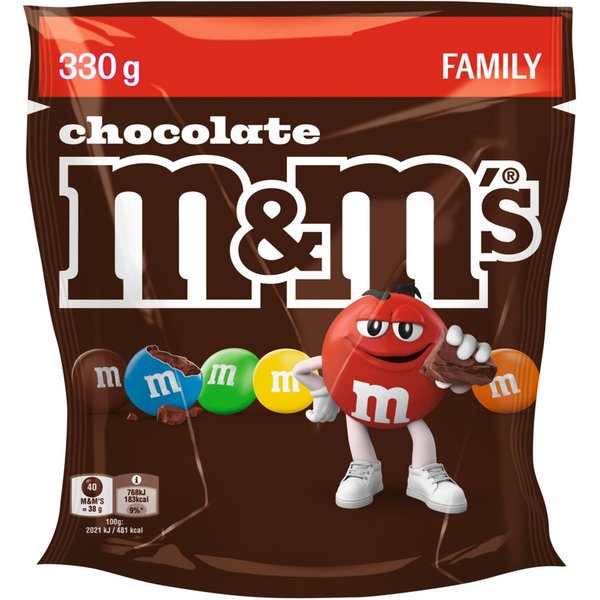 M&M's Süßigkeit M&M'S Choco 330g