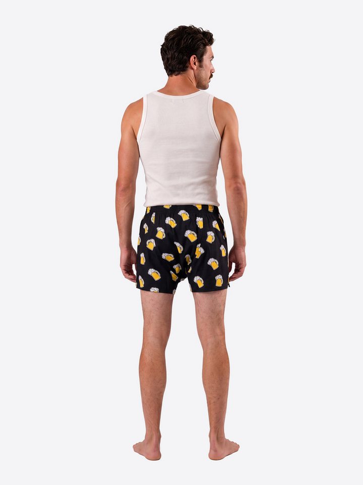 Sugar Pine Boxer Webboxershorts weit Motive Print (1-St) Herren Männer Unterhose – Bild 2 von 3