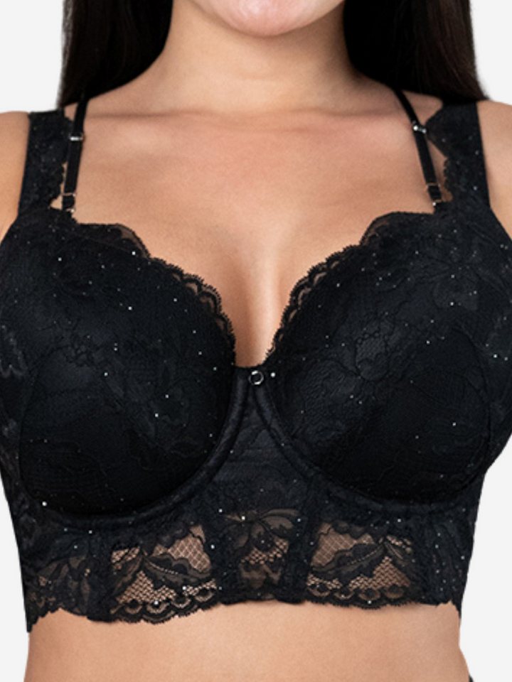 SugarShape Bügel-BH TRUE GLAM Demi-BHs Wattiert – Bild 3 von 4