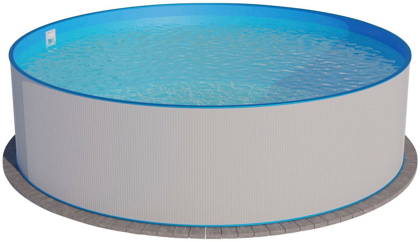 SUMMER FUN Rundpool HOLIDAY (3-tlg), 3-tlg., ØxH: 350x120 cm – Bild 3 von 4