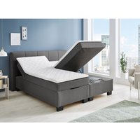 SUN GARDEN Bett in Boxspringoptik „TOWNSVILLE“ (Anthrazit)