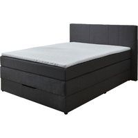 SUN GARDEN Boxspringbett Broome (Anthrazit)