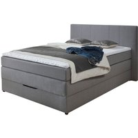 SUN GARDEN Boxspringbett Broome (Kieselgrau)