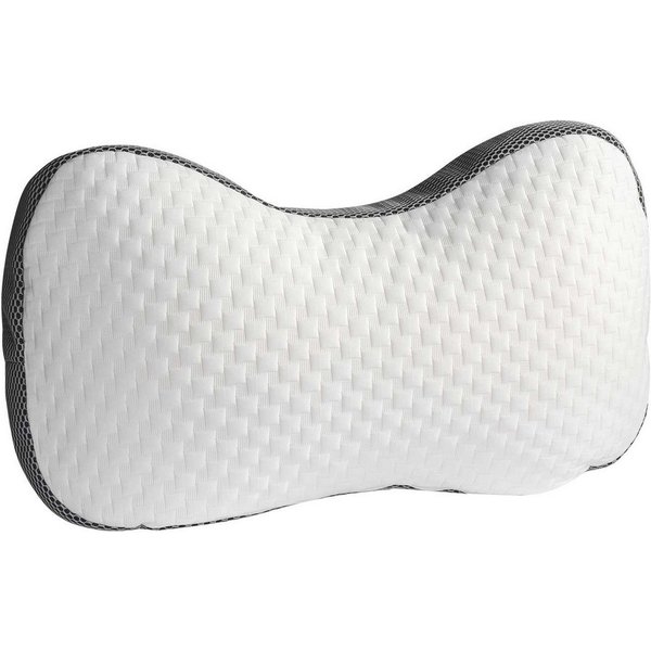 Sun Garden Schlafkissen ATON, B 60 x H 36 cm, Weiß, Füllung: Viskoelastische Flocken, Bezug: Polyester, abnehmbarer Bezug