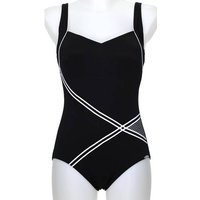 SUNFLAIR Damen Badeanzug, Größe 42B in Schwarz