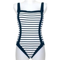 SUNFLAIR Damen Badeanzug, Größe 40B in Blau