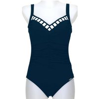 SUNFLAIR Damen Badeanzug, Größe 38B in Blau