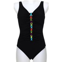 SUNFLAIR Damen Badeanzug, Größe 40C in Schwarz