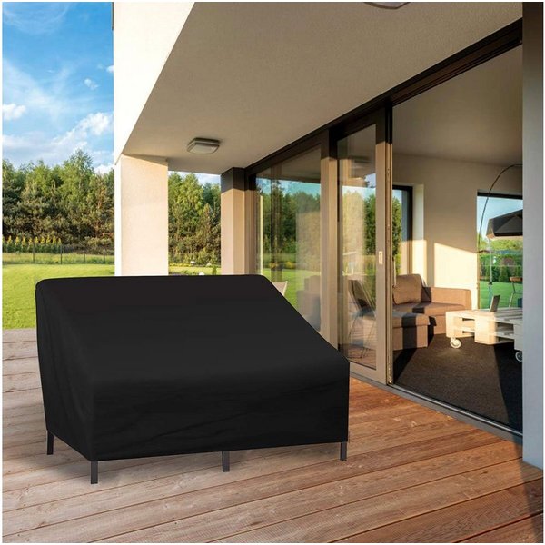 Sunicol Gartenmöbel-Schutzhülle Polyester-Gewebeabdeckung, 2/3/4 Sitzabdeckung, ür Innen Außenmöbel, Wasserdicht und UV-Schutz