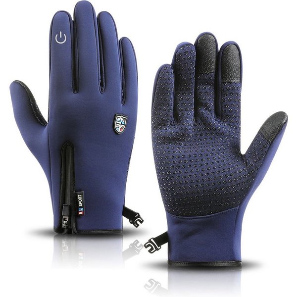 Sunicol Multisporthandschuhe Thermo Winterhandschuhe Touchscreen Fahrradhandschuhe Wasserdich Thermal Fleece, Winddicht Ski Sporthandschuhe für Damen Herren