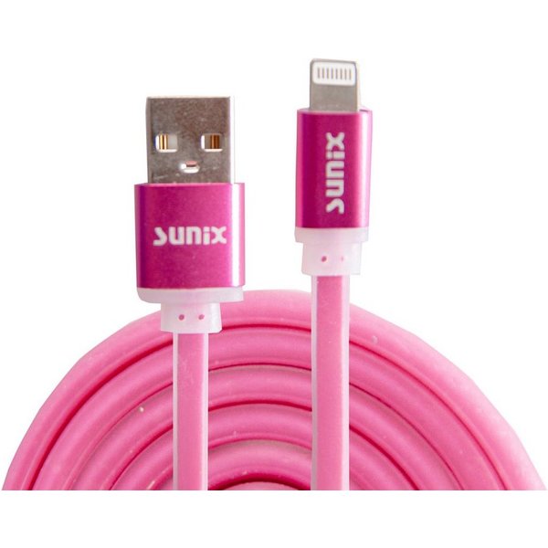 Sunix Sunix 1,2M Softtouch USB Ladekabel Datenkabel Ladegerät für iPhone USB-Kabel, Lightning