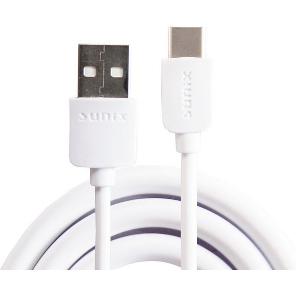 Sunix USB Typ-C 3A Datenkabel Ladekabel Smartphone Fast Charge Snyc Smartphone-Kabel