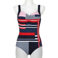 SUNMARIN Damen Badeanzug Badeanzug, Größe 50C in Blau