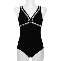 SUNMARIN Damen Badeanzug Badeanzug, Größe 46C in Schwarz