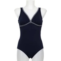 SUNMARIN Damen Badeanzug Badeanzug, Größe 44C in Blau
