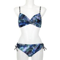 SUNMARIN Damen Bikini Bikini, Größe 40D in Schwarz