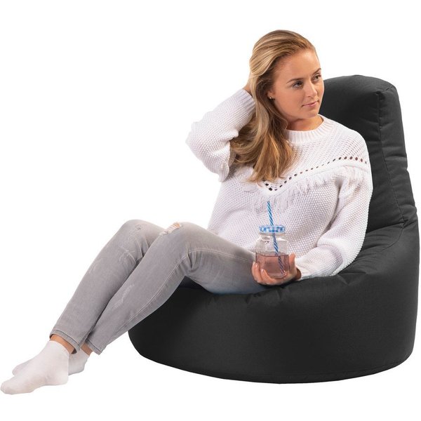 sunnypillow Sitzsack Gaming Sitzsack XXL mit Styropor Füllung für Kinder & Erwachsene