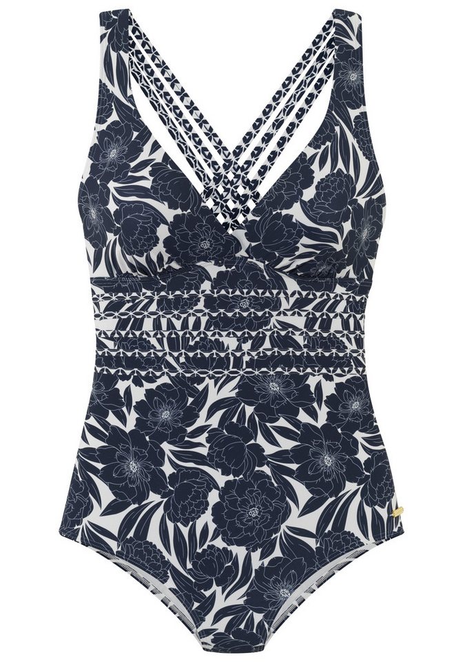 Sunseeker Badeanzug Blossom im Muster-Mix – Bild 2 von 5