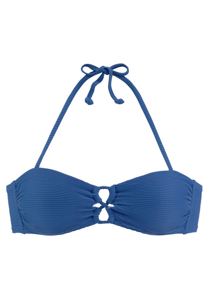 Sunseeker Bandeau-Bikini-Top Fancy, mit modischer Zierschnürung – Bild 2 von 5