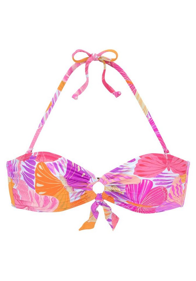 Sunseeker Bandeau-Bikini-Top, mit Zierring – Bild 2 von 5