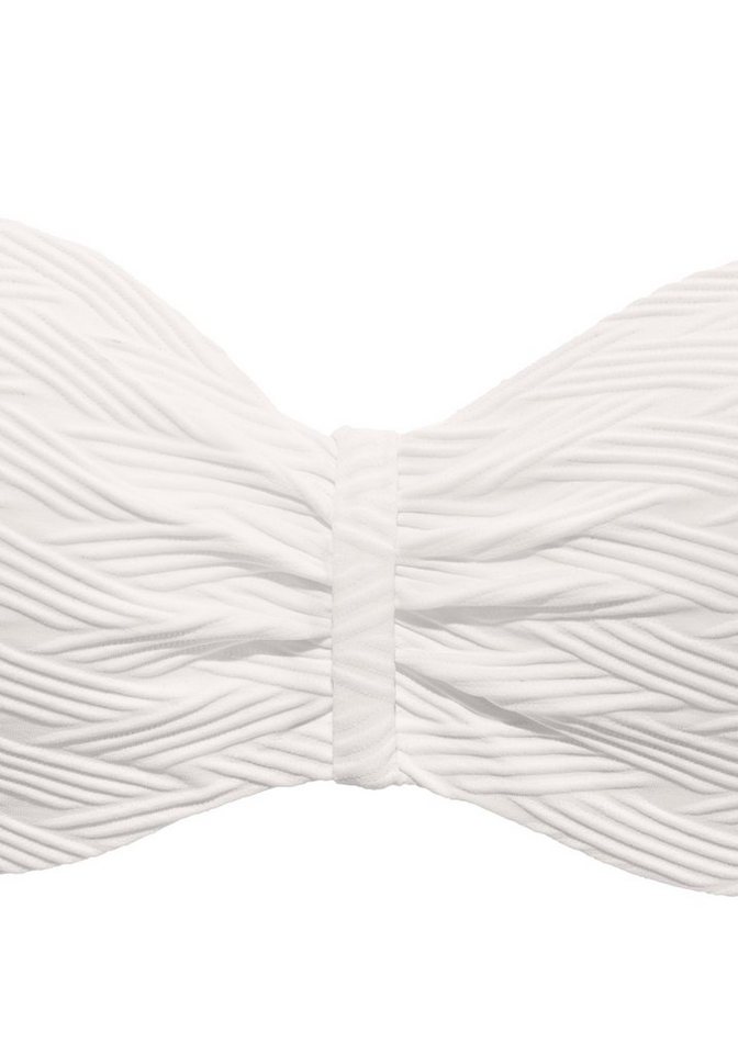 Sunseeker Bügel-Bandeau-Bikini-Top Loretta, mit Strukturmuster – Bild 4 von 5