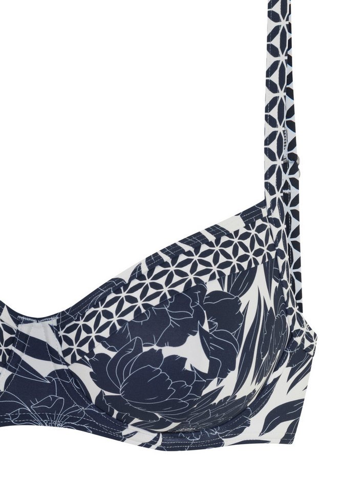 Sunseeker Bügel-Bikini-Top Blossom, im Muster-Mix – Bild 3 von 5