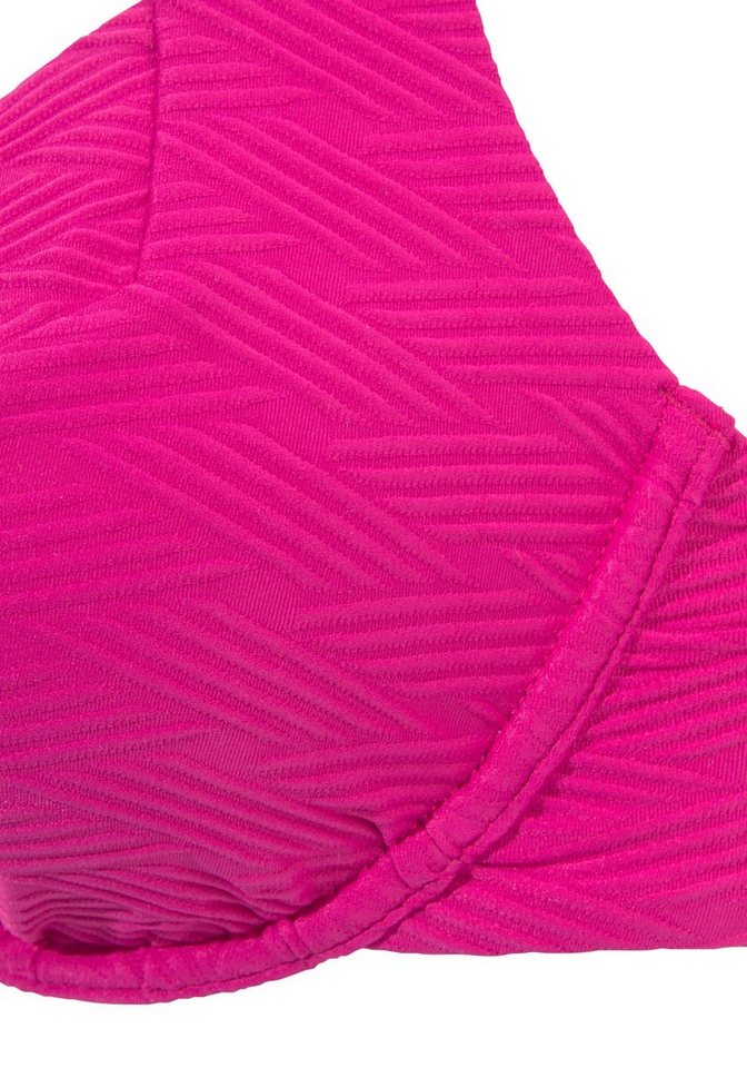 Sunseeker Bügel-Bikini-Top Loretta, mit Strukturmuster – Bild 3 von 5