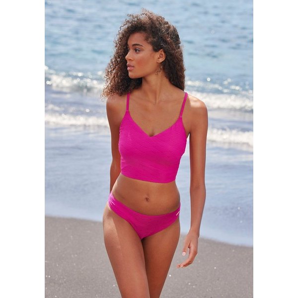 Sunseeker Crop-Bikini-Top Loretta, mit Strukturmuster