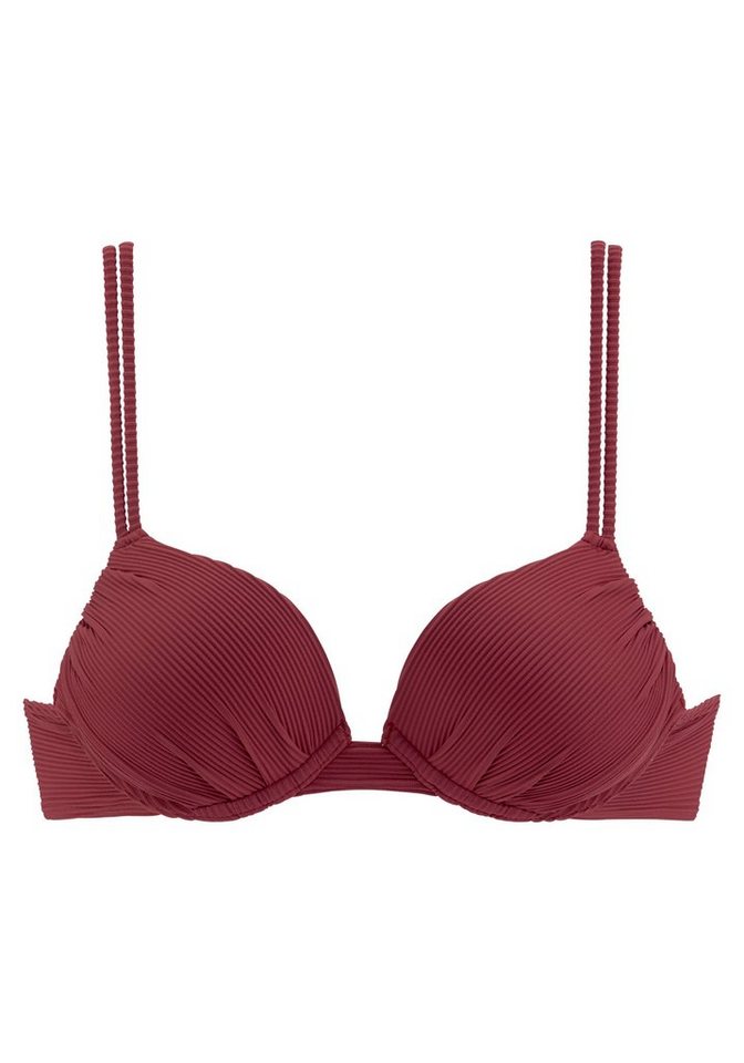 Sunseeker Push-Up-Bikini-Top Fancy, aus eleganter Strukturware – Bild 2 von 5