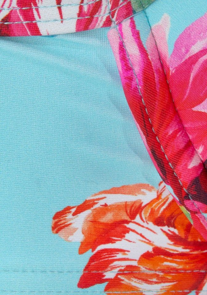 Sunseeker Push-Up-Bikini-Top Modern, mit Blumenprint – Bild 4 von 5