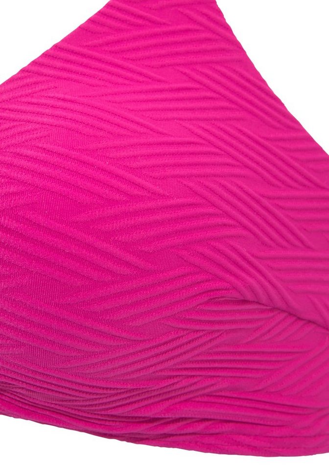 Sunseeker Triangel-Bikini-Top Loretta, mit Strukturmuster – Bild 4 von 5