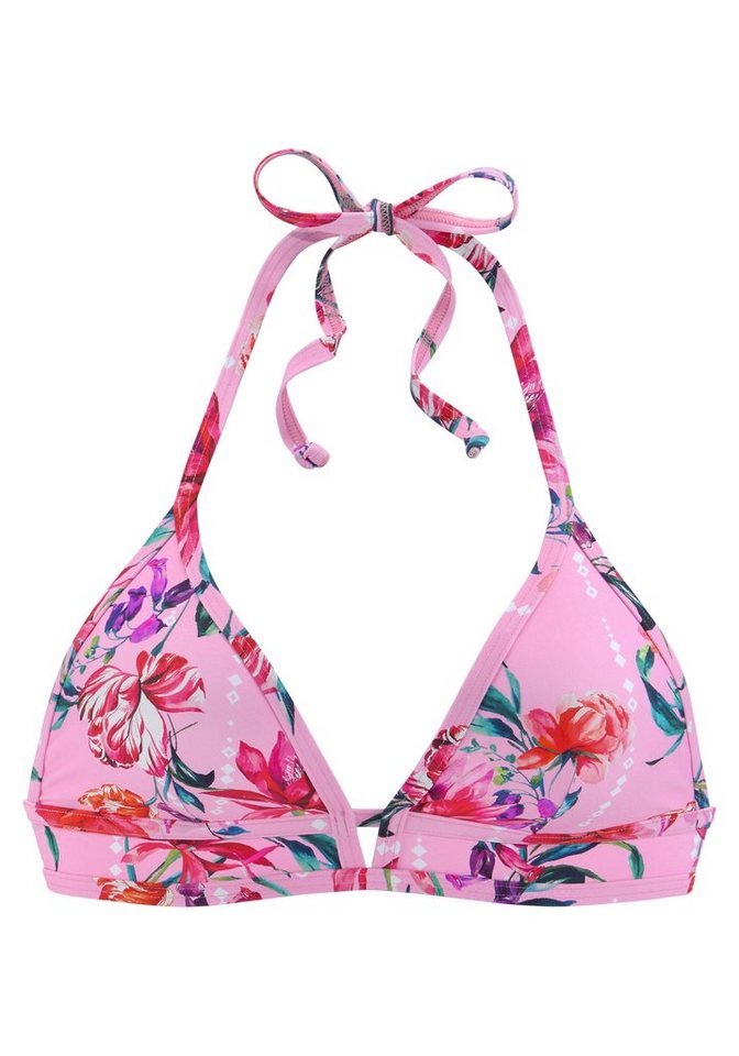 Sunseeker Triangel-Bikini-Top Modern, mit floralem Design – Bild 2 von 5