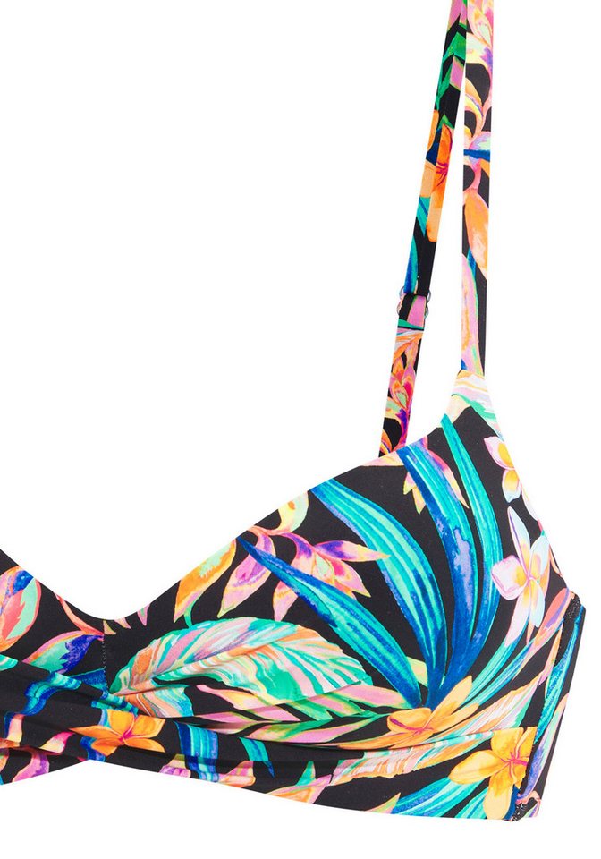 Sunseeker Triangel-Bikini-Top Petit, Mit modernem Print – Bild 3 von 5