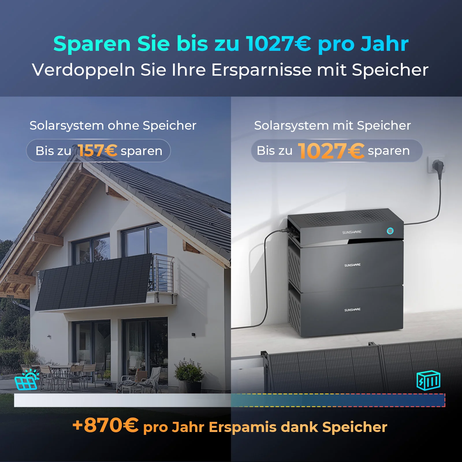 Glory 1526Wh Erweiterungsakku - 1526Wh / Ohne Hybrid-Wechselrichter – Bild 4 von 4