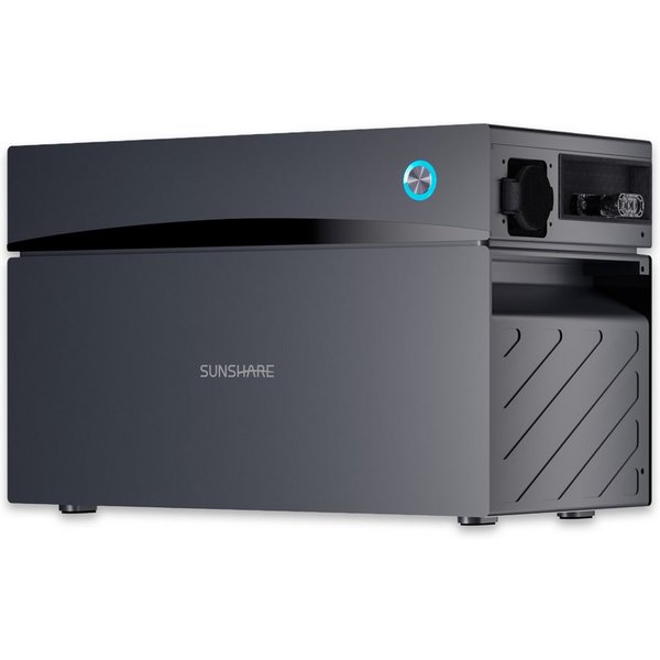 Sunshare Glory All-in-One Speicher 1,5 -3- 4,5 kWh – Modularer Plug-&-Play Stromspeicher (230 V), Semi-Solid-LiFePO4-Batterie, integrierter Hybrid-Wechselrichte