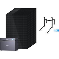 Glory Balkonkraftwerk 1400W mit 4019 Wh Speicher | Beton Balkon