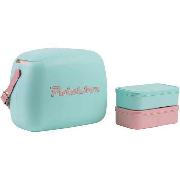 Polarbox SUP-Board Polarbox CoolerBag 6L Kühlbox mit 2x1L Lunchboxen Kühltasche leicht