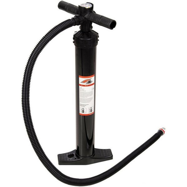 F2 SUP-Pumpe F2 Pumpe Pump Basic SUP Kite Paddelboot Schwarz 2024/25