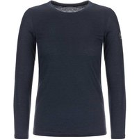 SUPER.NATURAL Damen Langarmshirt W BASE LS 175, Größe XS in Blau