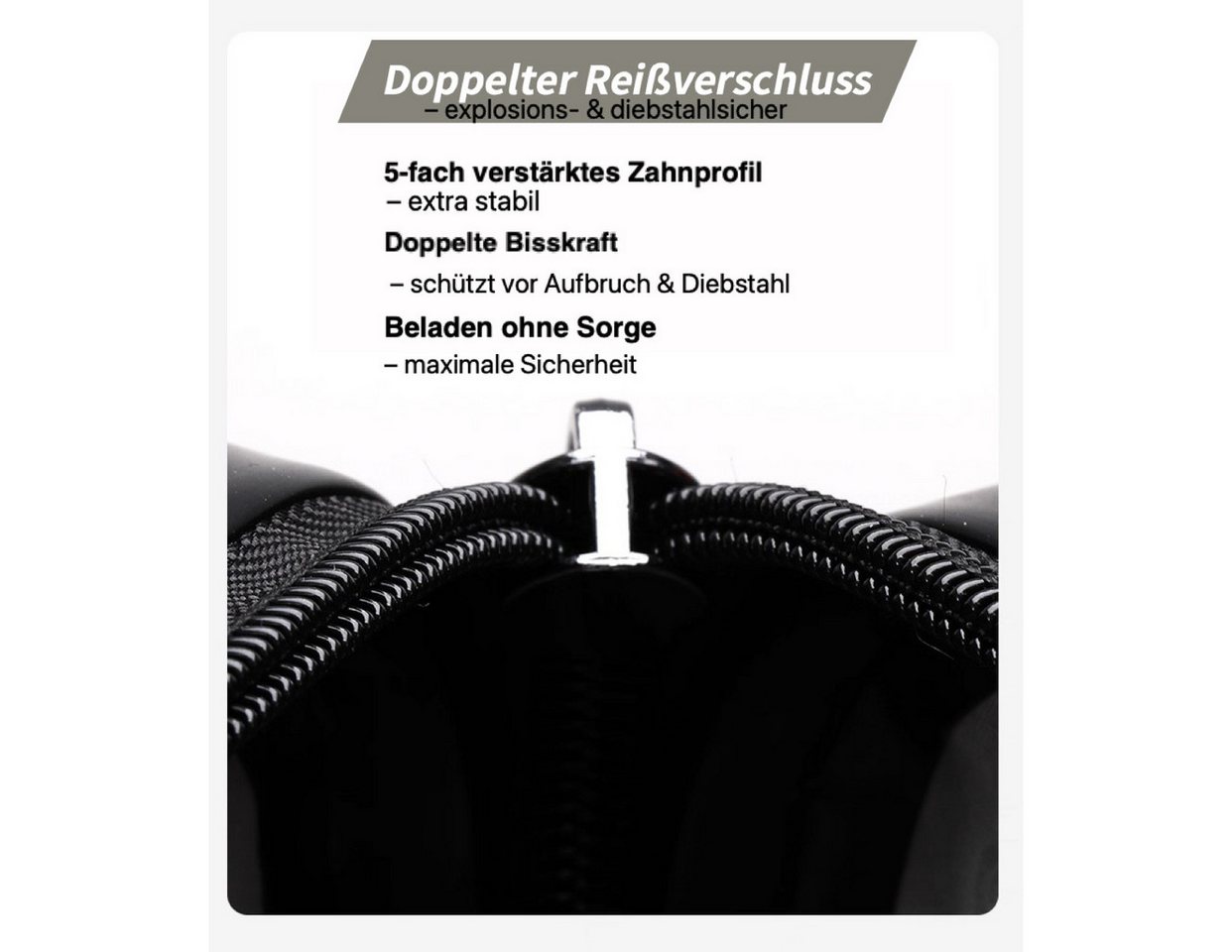 Super Solu Hartschalen-Trolley robuster & stabiler Hartschalenkoffer aus PP-Kunststoff, 4 Rollen, 24 Zoll, Blau, TSA-Zahlenschloss und Teleskopgriff und Erweitb – Bild 5 von 5