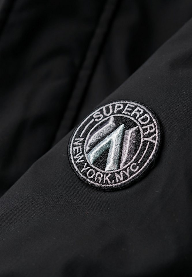 Superdry Bomberjacke CITY PADDED BOMBER JACKET Materialmix, regular fit – Bild 5 von 5