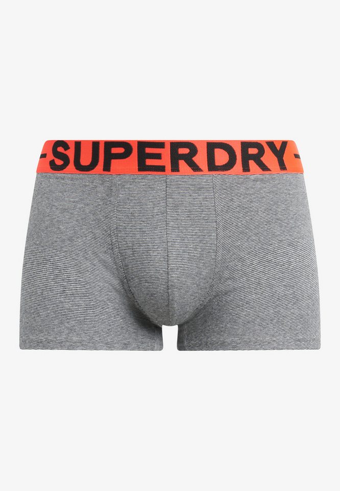 Superdry Boxershorts TRUNK TRIPLE PACK (Packung, 3-St) aus Baumwollmischung mit Jersey, eng anliegende Passform, pflegeleicht – Bild 5 von 5