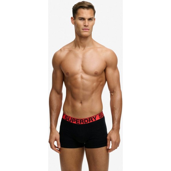 Superdry Boxershorts TRUNK TRIPLE PACK (Packung, 3-St) aus Baumwollmischung, körpernahe Passform