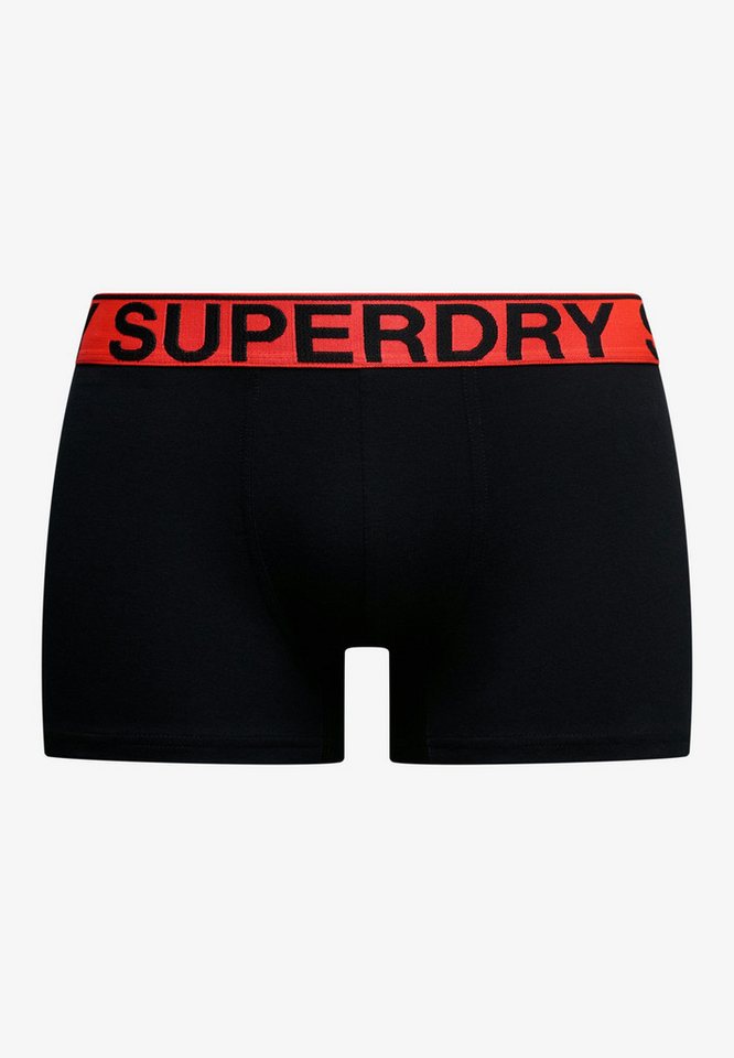 Superdry Boxershorts TRUNK TRIPLE PACK (Packung, 3-St) aus Baumwollmischung, körpernahe Passform – Bild 3 von 5
