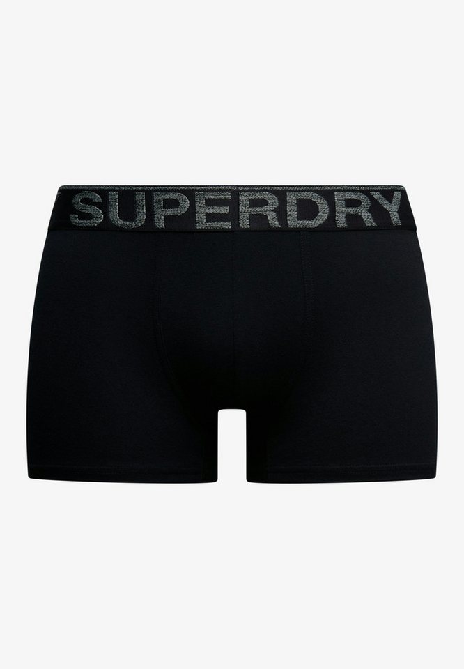Superdry Boxershorts TRUNK TRIPLE PACK (Packung, 3-St) aus Baumwollmischung, körpernahe Passform – Bild 5 von 5