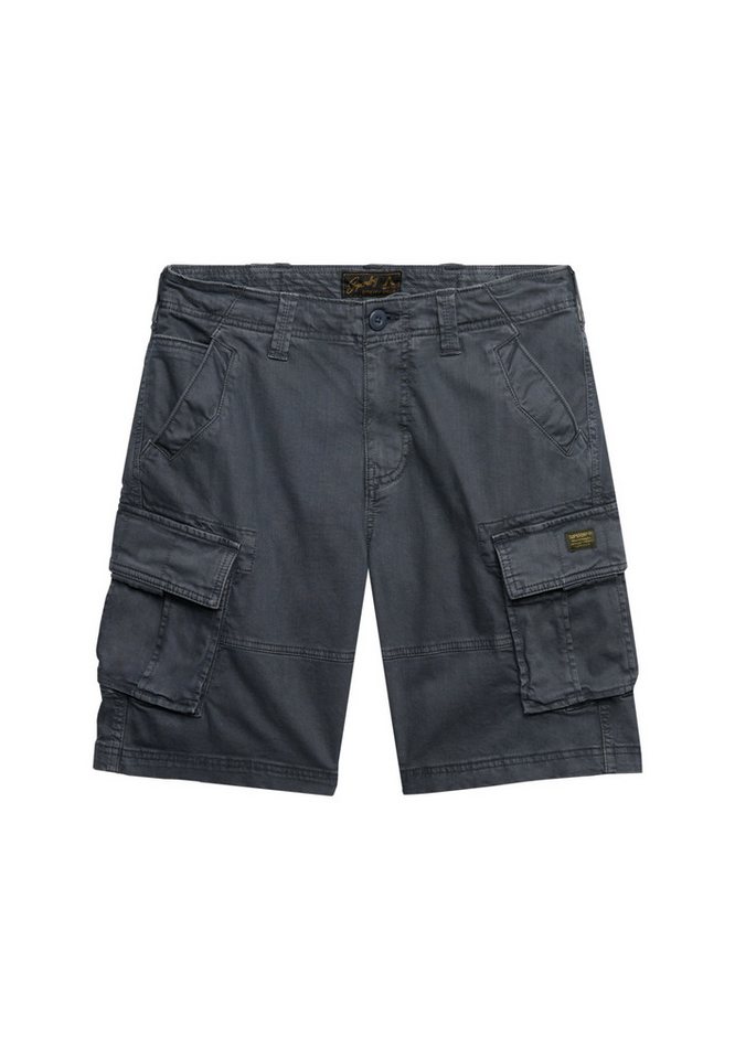 Superdry Cargobermudas CORE CARGO SHORT Straight Fit, mit Reißverschluss und 1-Knopf-Verschluss, knielang – Bild 5 von 5